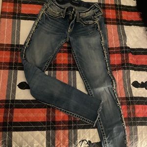 VIGOSS skinny stretch jeans. Bought at Harley Davidson dealership